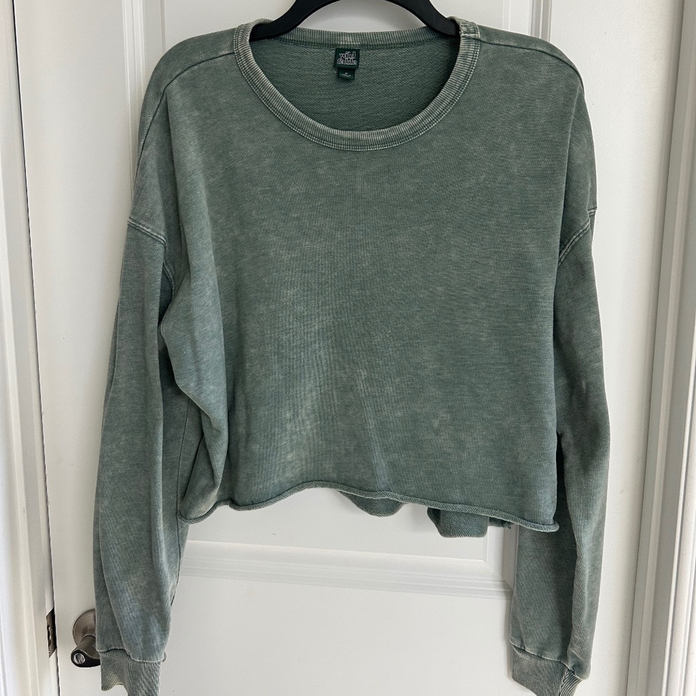 Wild Fable Cropped Crewneck